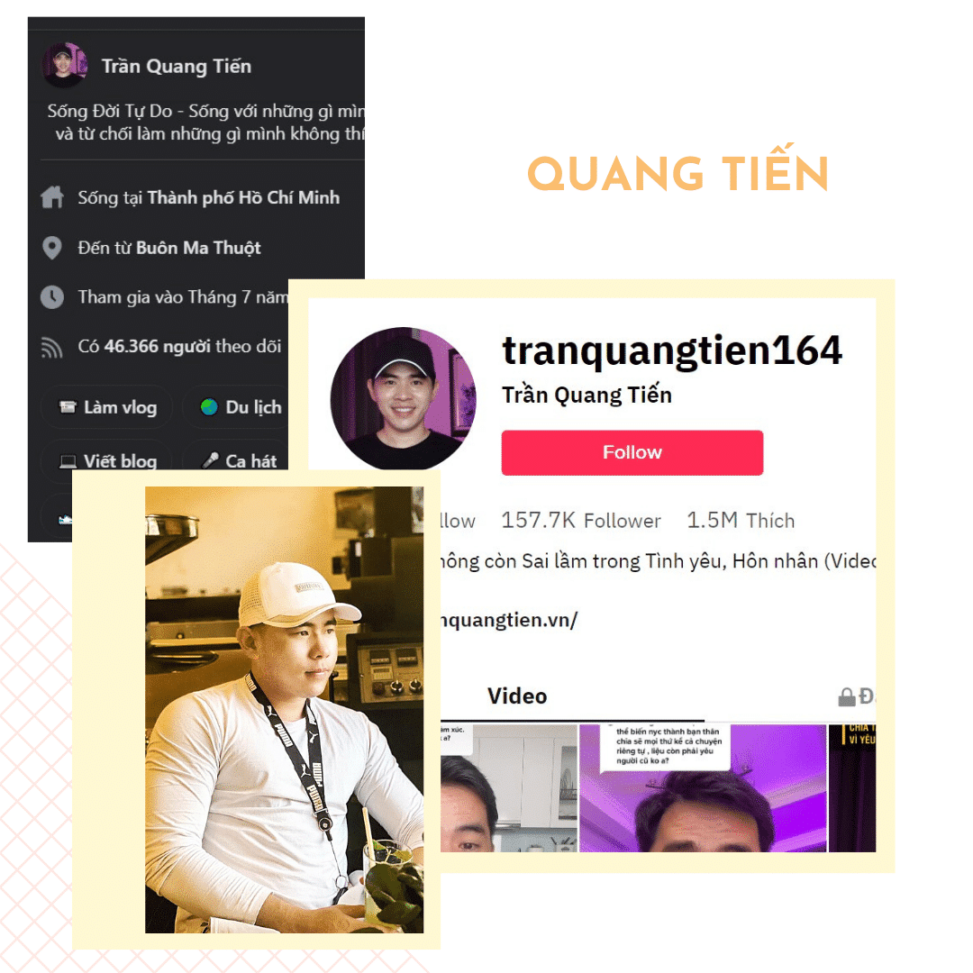 Bài đăng Instagram Ngày của Phụ nữ Ảnh ghép Thời trang Lưới Xanh dương (3)